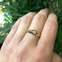 The Perfectly Imperfect Cushion OMC Diamond Ring