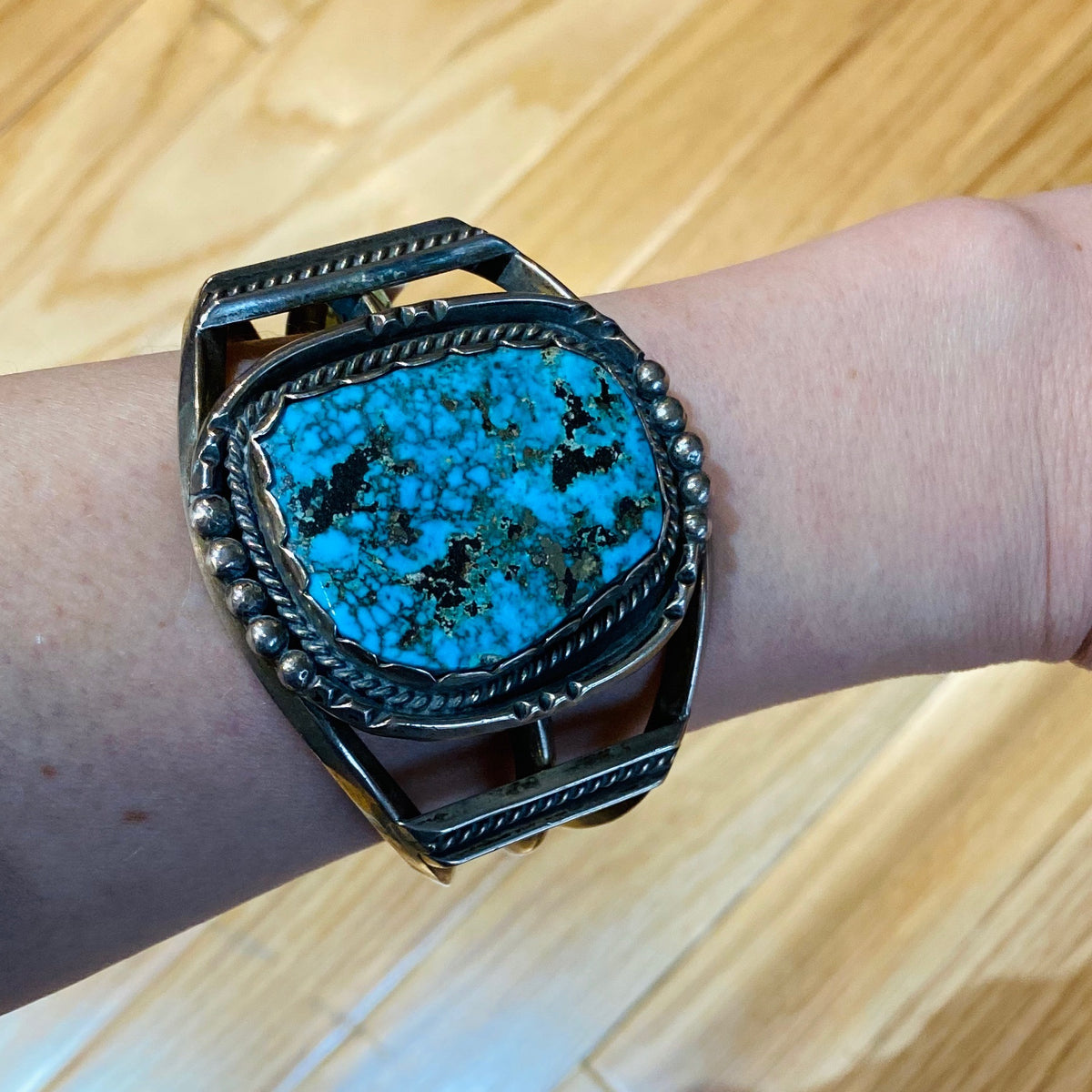 Breathtaking Turquoise Statement Bracelet