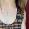 Cascading Pendant of Glittering Gold & Diamonds