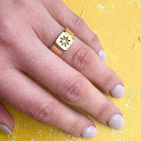 Star-Light Star-Bright 18ct Gold and Diamond Ring
