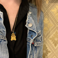 Lock & Key Victorian Revival Love Token Necklace