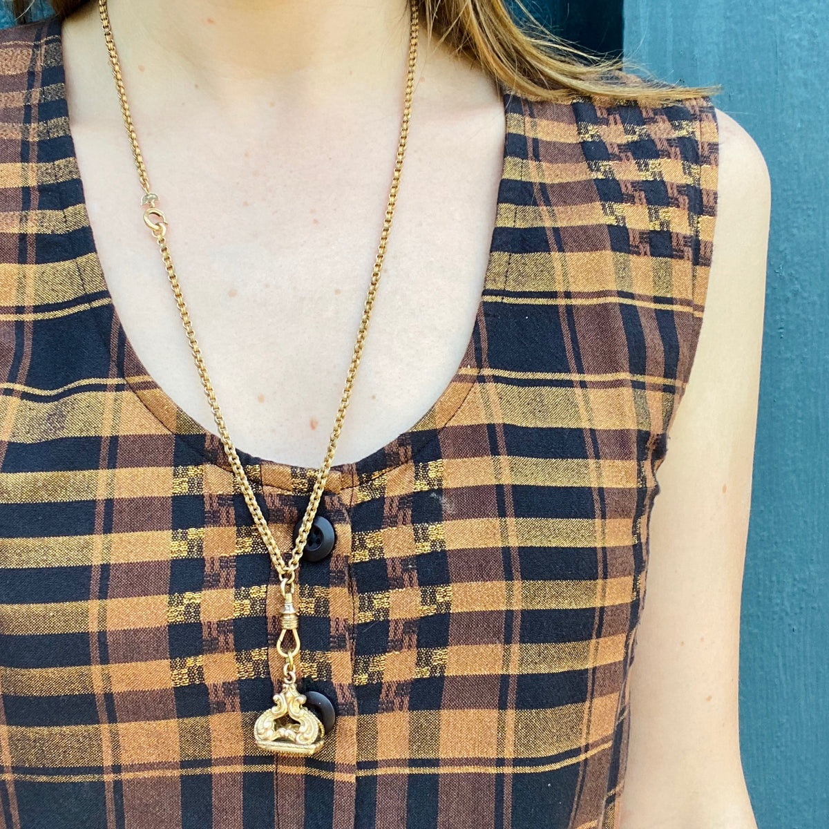 Highly Detailed Double Sided Vintage Fob