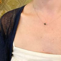 Sapphire O White Gold Necklace by brunet