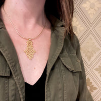Heavy 18k Vintage Coptic Cross