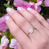 Starry Wind Rose Edwardian Diamond Ring
