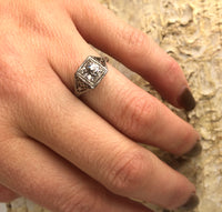 The Perfect Art Deco Platinum Engagement Ring