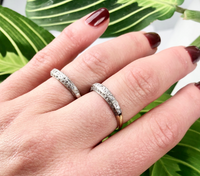 Deco Diamond Wedding Band by 720