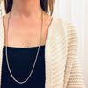 Vintage Supple Sterling Silver Snake Chain