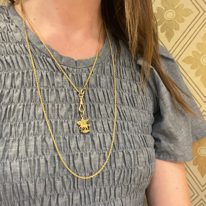 Very Long Victorian Rope Chain by Ancient Influences