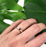 Vintage Marquis Diamond Rose Gold Band by 720