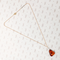 Rich Honey Amber Necklace by Ancient Influences
