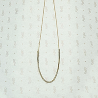 Married Mixed Metal Curb Chain Necklace 
