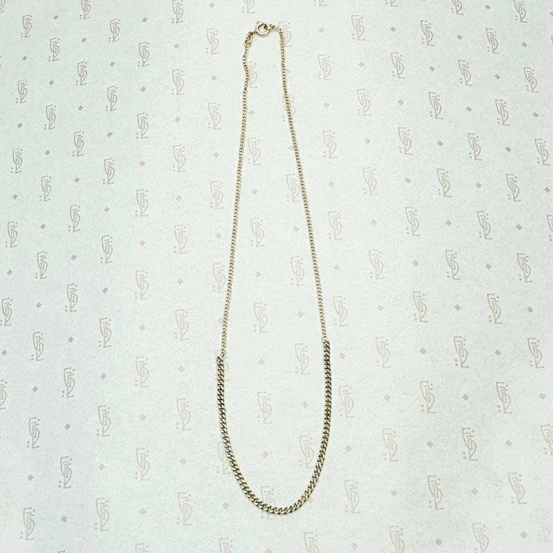 Married Mixed Metal Curb Chain Necklace 