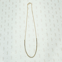 Married Mixed Metal Curb Chain Necklace 