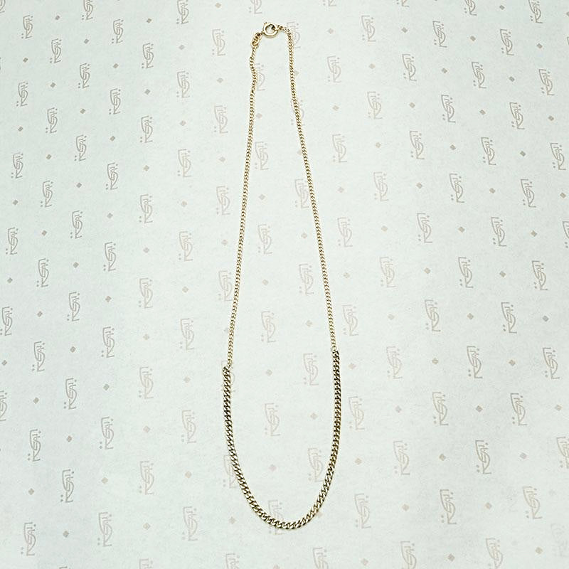 Married Mixed Metal Curb Chain Necklace 