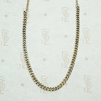 Married Mixed Metal Curb Chain Necklace 