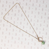 Lariat Necklace with Turquoise Orb by Ancient Influences