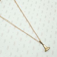 Engraved Fob Seal on Gold Filled Chains