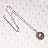 Ancient Copper Pendant on Mixed Metal Chain by Ancient Influences