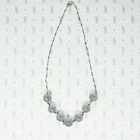 Luminous Pools of Light Rock Crystal Necklace