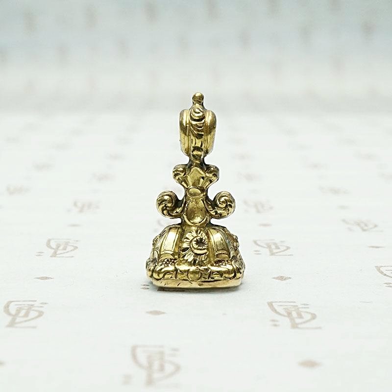 Hunting Scene Intaglio Antique Fob