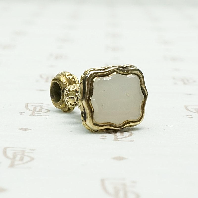 Hunting Scene Intaglio Antique Fob