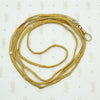 Fabulous Regency Floret Spangled Woven Gold Chain