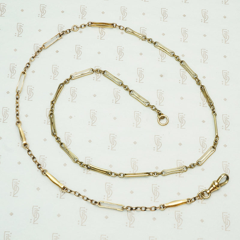 double chains fancy links swivel hook recycled 