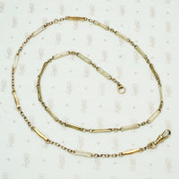 double chains fancy links swivel hook recycled 