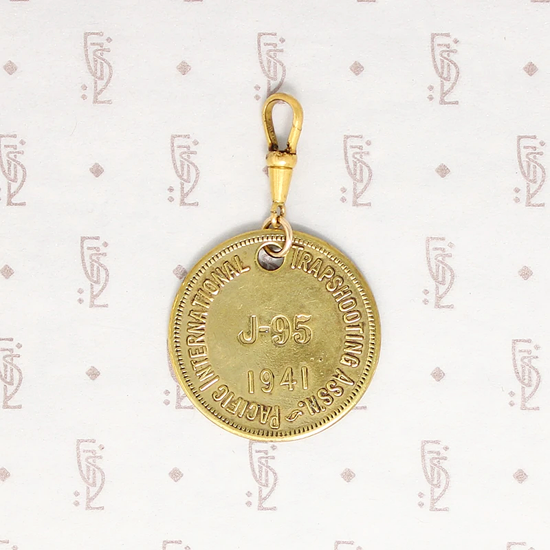 Vintage Trapshooting Medal