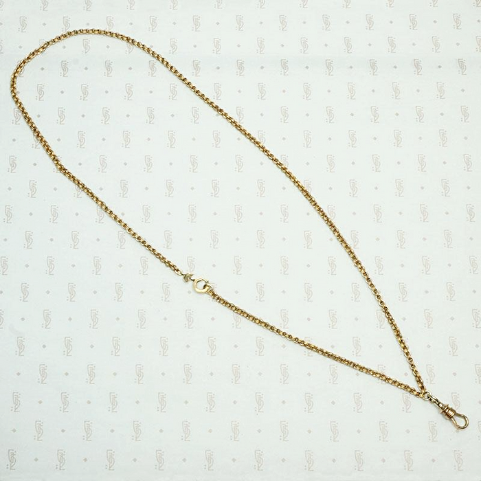 Embellished Rolo Chain Necklace with Decorative Details