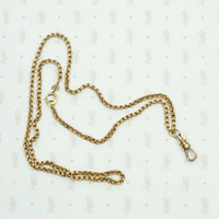 Embellished Rolo Chain Necklace with Decorative Details
