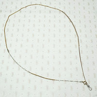 Mixed Metal Married Chain Accented with Filigree & Pearl