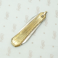 Ornate Engraved Art Deco Pocket Knife