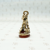 Bubbles & Flourishes 1940s Watch Fob