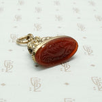 Bubbles & Flourishes 1940s Watch Fob