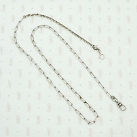 Mixed Sterling Silver Chains with Leaf Detail