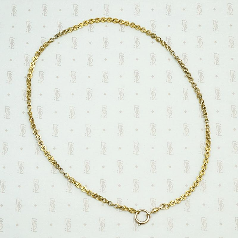Exquisite Handmade Victorian Gold Chain