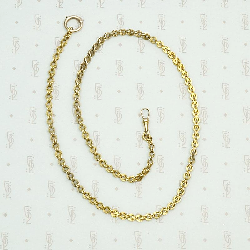Exquisite Handmade Victorian Gold Chain