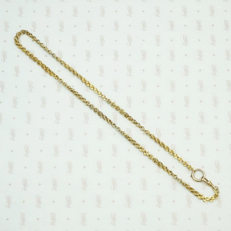 Exquisite Handmade Victorian Gold Chain