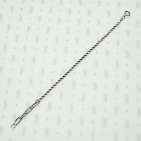 Sterling Silver Married Chain Bracelet