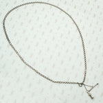 Sterling Flat & Flexible Married Chain with Hook & Bar