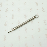 Handsome Engraved Silver Pencil Pendant