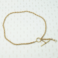 Classic Rope Chain with Bolt, Hook & T-Bar