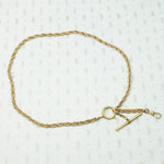Classic Rope Chain with Bolt, Hook & T-Bar