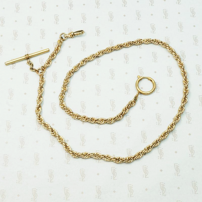Classic Rope Chain with Bolt, Hook & T-Bar