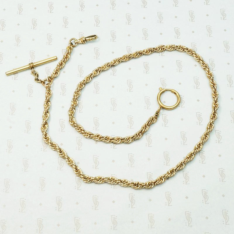 Classic Rope Chain with Bolt, Hook & T-Bar