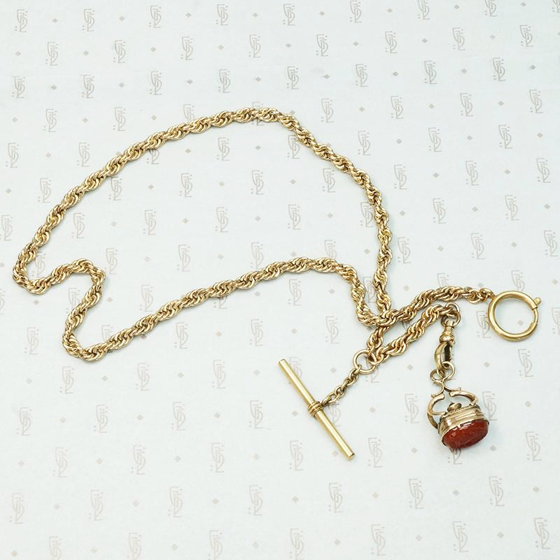 Classic Rope Chain with Bolt, Hook & T-Bar