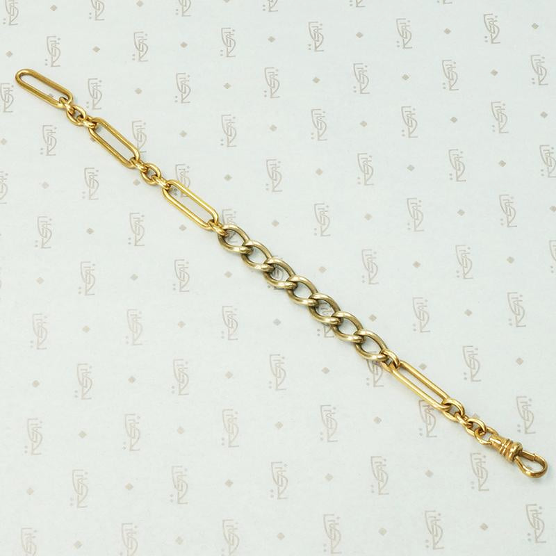 Elegant Married Chain Bracelet with Watch Hook