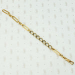 Elegant Married Chain Bracelet with Watch Hook